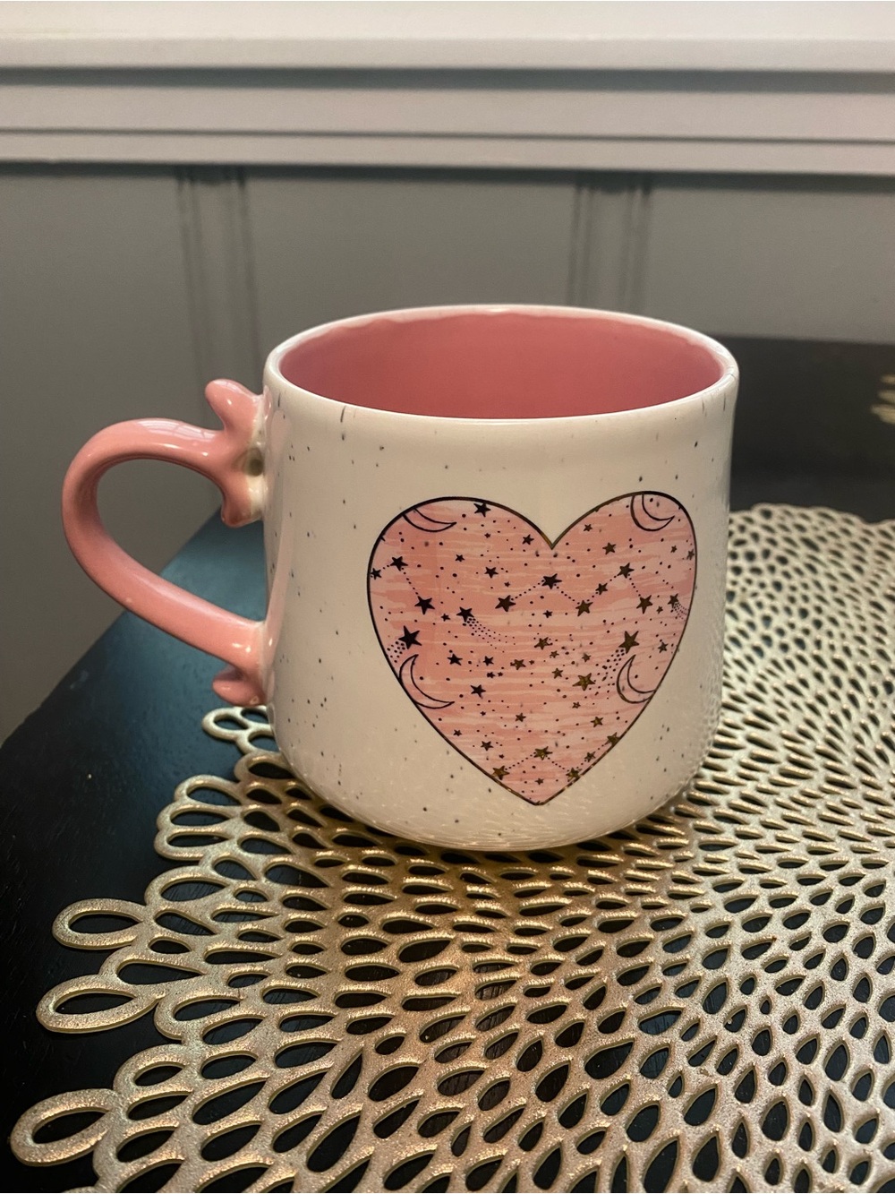 Sheffield Home Valentine’s Moon and Stars Mug